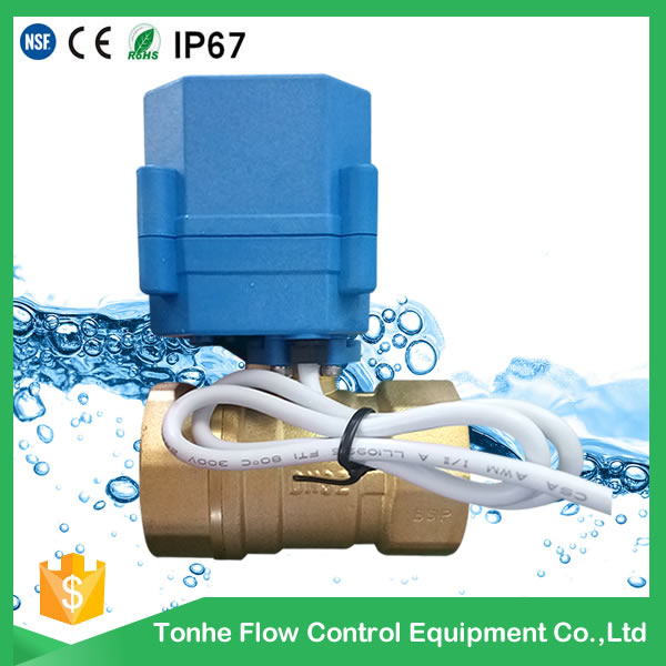 A20-T32-B2-C DN32 bras reduce port CR2 02 normally closed blue actuator motorized ball valve for air condition