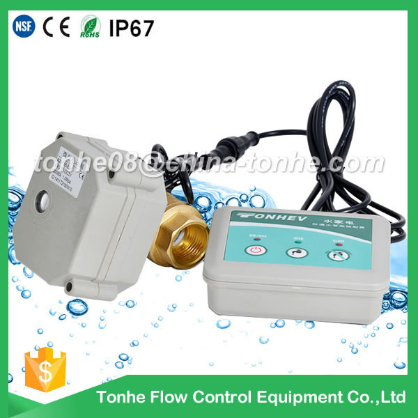 W20-B2-C water leak alarm system with motorized valve power adapter supplier