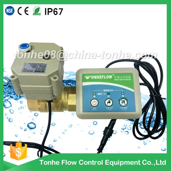 W20-B2-B water leakage systerm with motorized valve with manual override