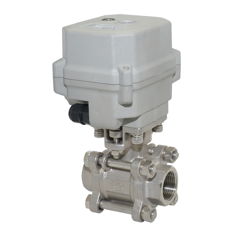 A150-T20-S2-B 3 pcs pieces DN20 SS304 motorized valve normally closed