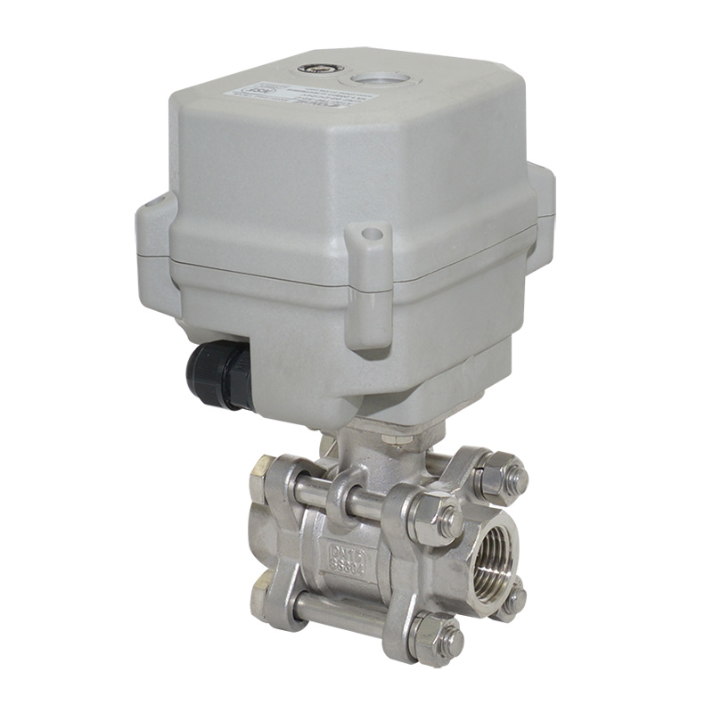 A150-T15-S2-B 3 pcs pieces DN15 SS304 motorized valve normally closed
