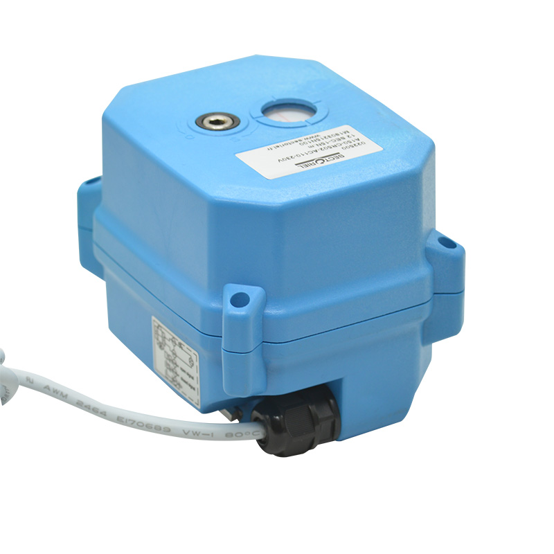 A150 with manual override motorized valve actuator