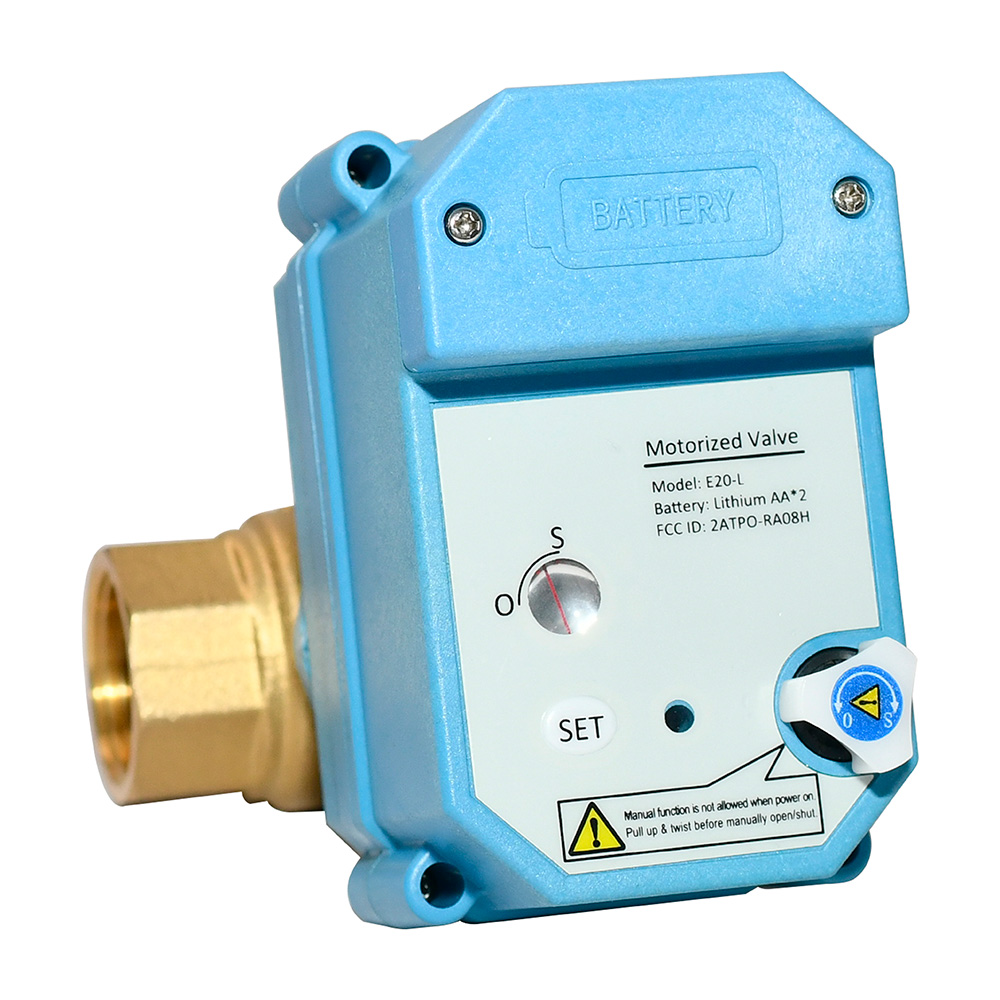 Tonheflow E20-T20-B2-B DN20  NPT SS304 915MHz Motorized Valve Smart Lorawan Motorized Valve for Efficient Water Management