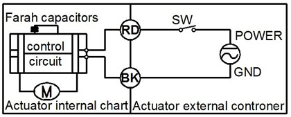 motorized valve wire control CR202