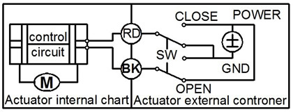 motorized valve wire control CR201