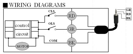 motorized valve wire control CR304