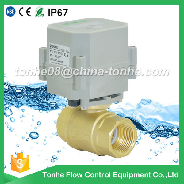2 inch electric actuated ball valve