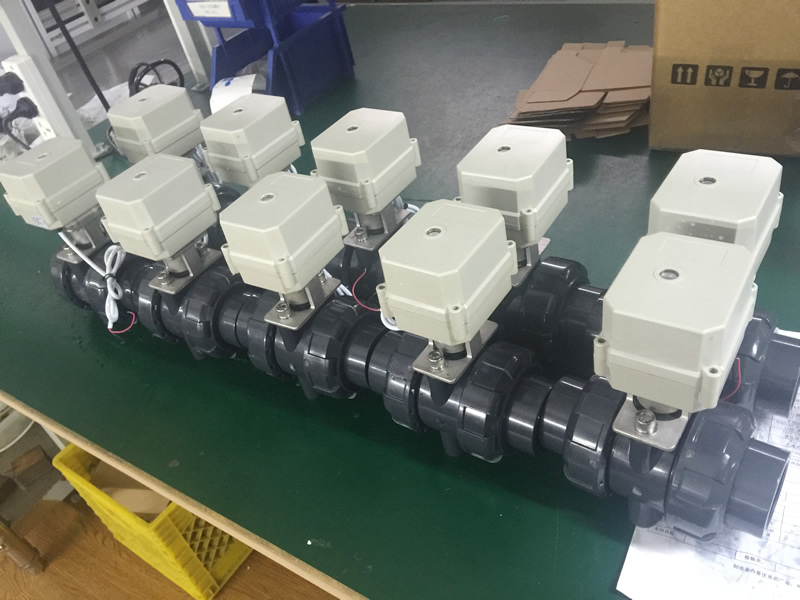 PVC motorized valve